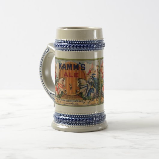 Kamm's Ale Bierpul (Voorkant links)