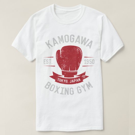 Kamogawa Boxing Gym Shirt -  design (Design voorkant)