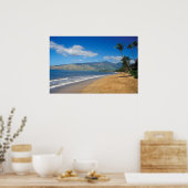 Kamole Beach Kihei Maui Hawaii Poster (Keuken)