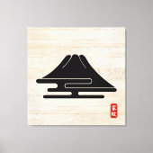 KAMON (familiegroef) Aoki Canvas Print (Voorkant)