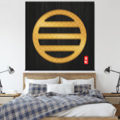 KAMON (familiegroef) Sakuma Canvas Print (Insitu (Slaapkamer))