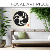 KAMON (familiegroef) Sugihara Canvas Print