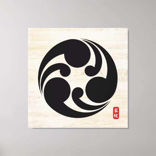 KAMON (familiegroef) Sugihara Canvas Print (Voorkant)