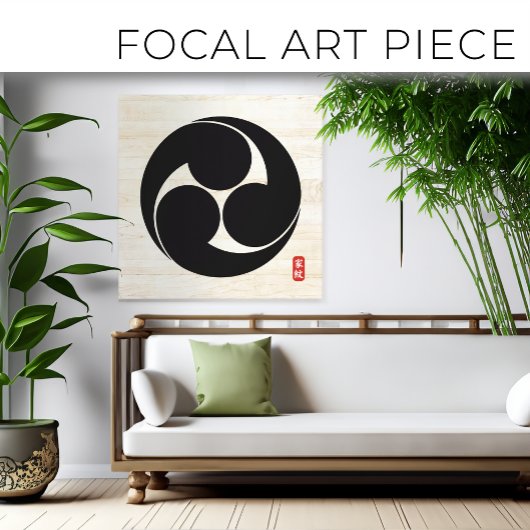 KAMON (familiegroef) Yamamoto Canvas Print