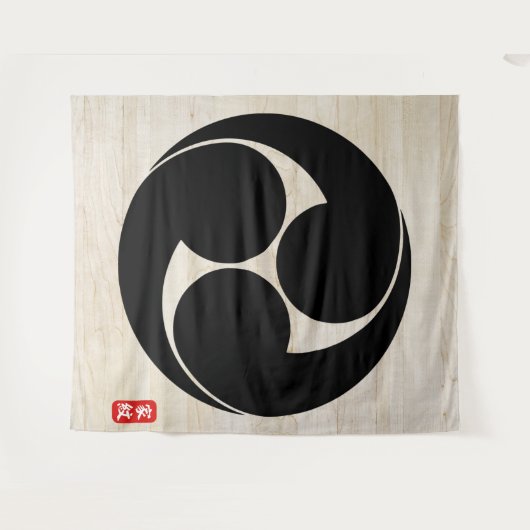 KAMON (familiegroef) Yamamoto Canvas Print Wandkleed (Voorkant (horizontaal))