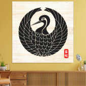 KAMON (familieschopper) Kobayashi Canvas Afdrukken (Insitu (Woonkamer))