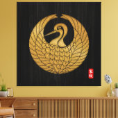 KAMON (familieschopper) Kobayashi Canvas Afdrukken (Insitu (Woonkamer))