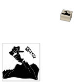 Kamp - ASL Design Rubberstempel (Gestempeld)