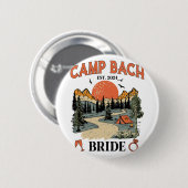 Kamp Bach Bruid Wandel Kamp Bachelorette Feest Ronde Button 5,7 Cm (Voorkant /achterkant)