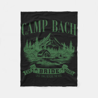 Kamp Bach Bruid Wandel Kamp Bachelorette Feestje  Fleece Deken