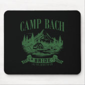 Kamp Bach Bruid Wandelen Camping Bachelorette Part Muismat (Voorkant)