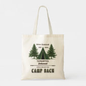 Kamp Bach Rustieke Herfst Jonggezellinnen Meidenfe Tote Bag (Achterkant)