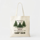 Kamp Bach Rustieke Herfst Verloofde Meiden Groep Tote Bag (Voorkant)
