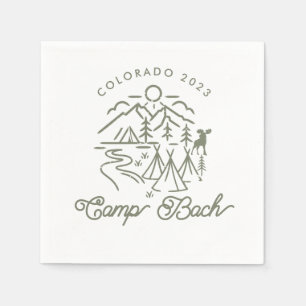 Kamp Bachelorette Cocktail servetten