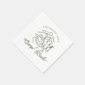 Kamp Bachelorette Cocktail servetten (Hoek)