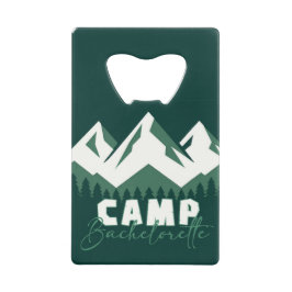 Kamp Bachelorette Creditkaart Flessenopener