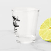 Kamp Bachelorette Feest Berg Bach Nacht Uitstapje Shot Glas (Rechts)