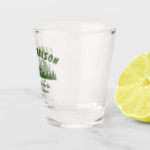 Kamp Bachelorette Feest Berg Bach Nacht Uitstapje Shot Glas (Rechts)