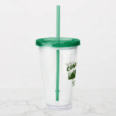 Kamp Bachelorette Feest Berg Kamperen Bach Trip Acryl Drinkbeker (Rechts)