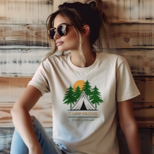 Kamp Bachelorette gepersonaliseerd Shirt