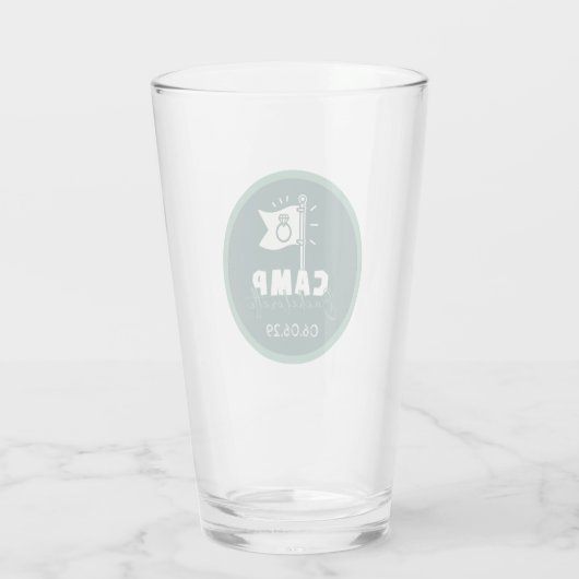 Kamp Bachelorette Glas (Achterkant)