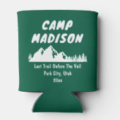 Kamp Bachelorette Party Berg Camping Wandelen Blikjeskoeler (Achterkant)