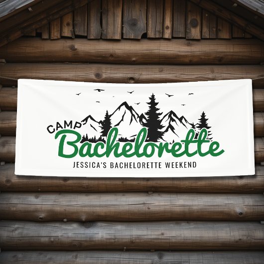 Kamp Bachelorette Party Bomen & Bergen Spandoek