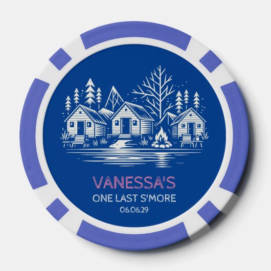 Kamp Bachelorette Poker Chips (Achterkant)