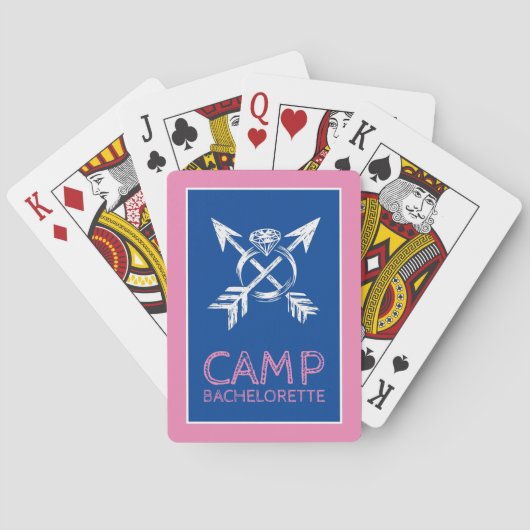 Kamp Bachelorette Pokerkaarten (Achterkant)