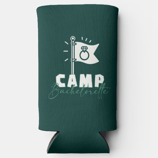 Kamp Bachelorette Seltzer Blikjeskoeler (Voorkant)