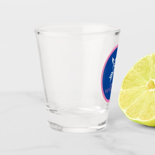 Kamp Bachelorette Shot Glas (Links)