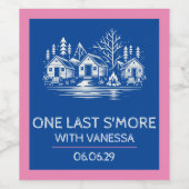 Kamp Bachelorette Wijn Etiket (Enkel label)