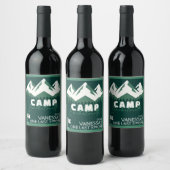 Kamp Bachelorette Wijn Etiket (Flessen)