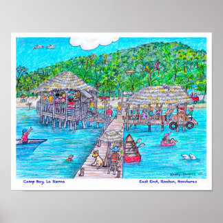 Kamp Bay, La Sierna Poster