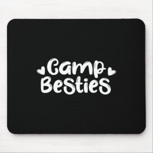 Kamp beste vrienden shirt Schattig beste vriend zo Muismat