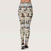 Kamp Caravan Zomervakantie Leggings (Achterkant)