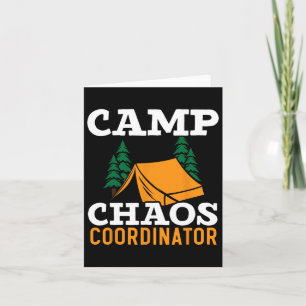 Kamp Chaos Coördinator Kampeerploeg Kampdirecteur Kaart