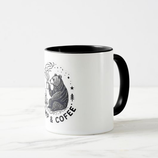 Kamp & Coffee Beer Mok (Voorkant rechts)