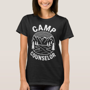 Kamp Counselor T-shirt Kampeerder Zomer Kamperen P