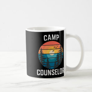 Kamp Counselor T-shirt Kamper Zomer Camping Person Koffiemok