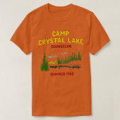 Kamp Crystal Lake Counselor Summer 1980 Mannen Wom T-shirt (Design voorkant)
