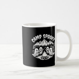 Kamp Griezelig Summerween Zomer Halloween Schattig Koffiemok