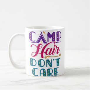 Kamp Haar Maakt Niet Uit Slaapkamp Cute Glamper C Koffiemok