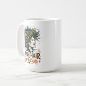 Kamp Haar Niet Scheren Koffiemok (Voorkant links)