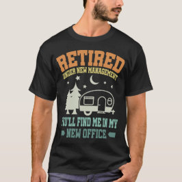 Kamp Is Mijn Pensioenplan Grappige Camper Kamp T-shirt