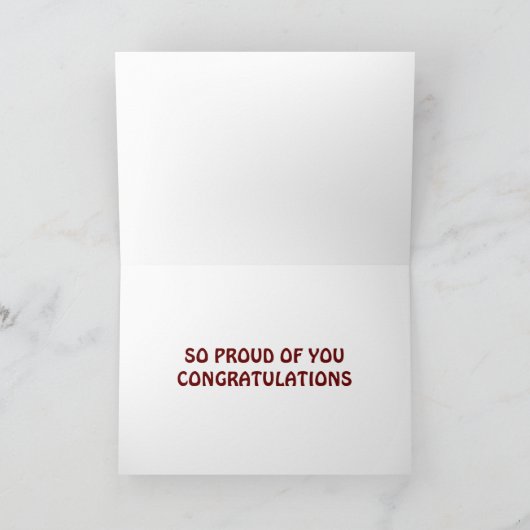 KAMP - JE HEBT HET GEMAAKT!!! KAART (Binnen)