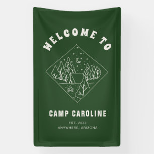 Kamp Jonggezellenfeest Welkom Spandoek