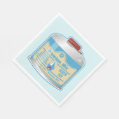 Kamp kachel brandstof canistier propaan isobutaan servet (Hoek)