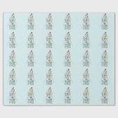 Kamp kachel gasflessen grappig wandelen cadeaupapier (Vlak)