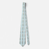 Kamp kachel gasflessen grappig wandelen stropdas (Voorkant)